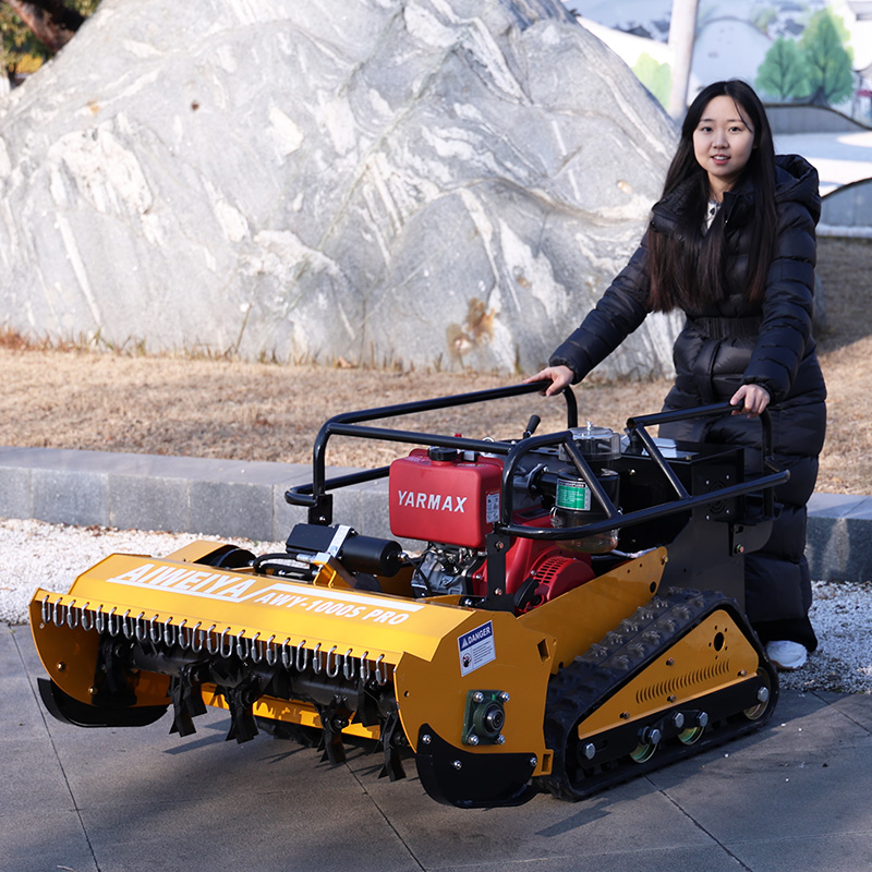 Gardening Tools Lawn Mower - Customized Cutting Width 80Cm 1M 1.2M