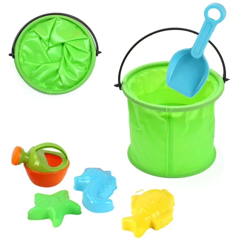 Beach Sand Bucket Toy  Collaps - Gardening Tools For Toddlers ulasan dan harga