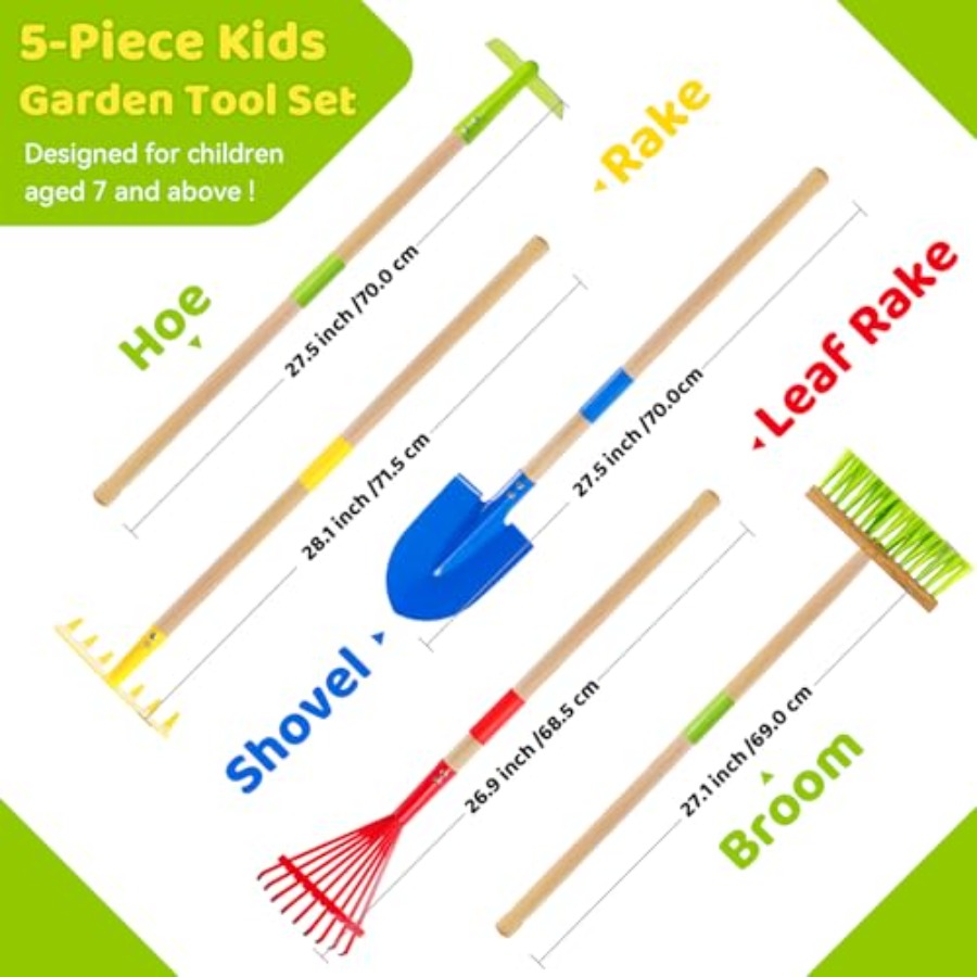 Garden Tool Set: Safe Toddler  - Gardening Tools For Toddlers ulasan dan harga