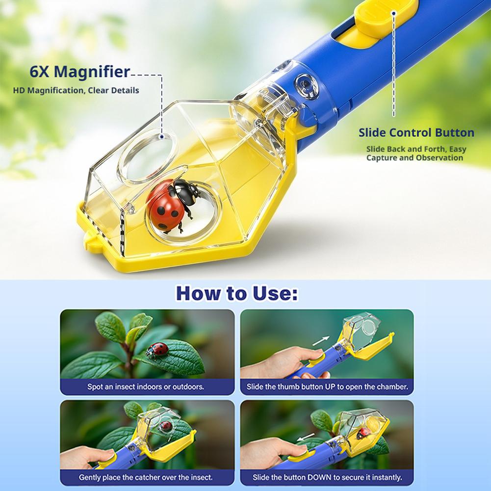 Handheld Insect Catcher Viewer - Gardening Tools For Toddlers ulasan dan harga