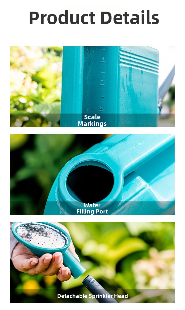 8L Watering Can PP Long Spout  - Watering Can Long Spout ulasan dan harga