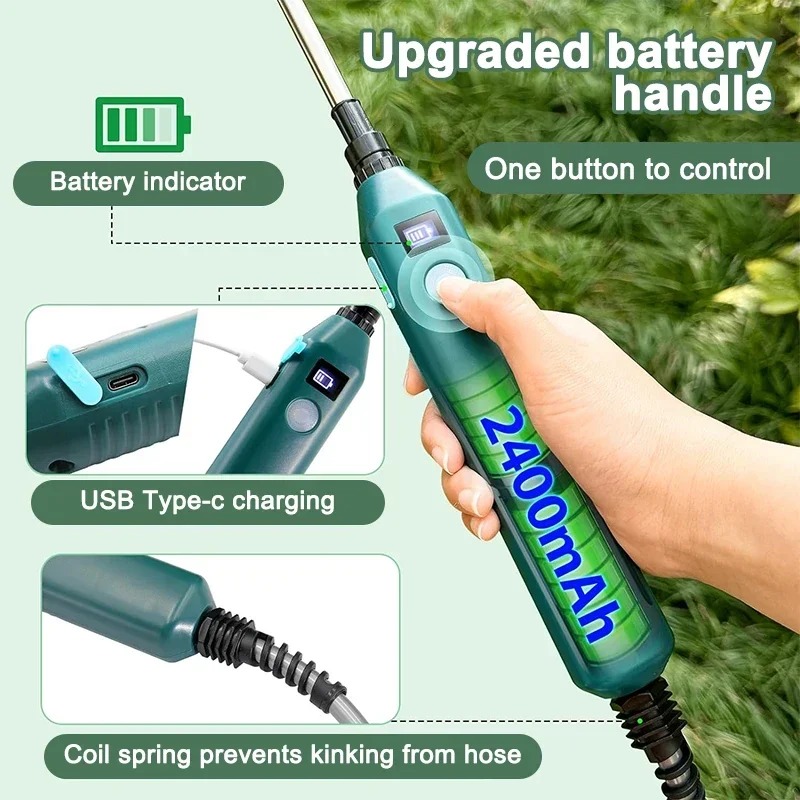2400mAh Electric Garden Spraye - Gardening Tools Lowes ulasan dan harga