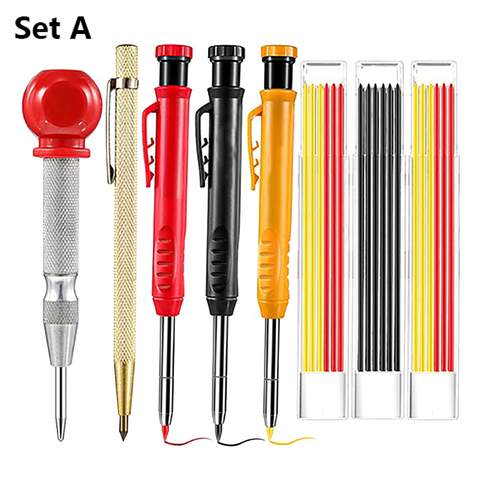 A/B/C/D Set Carpenter Pencils  - Gardening Tools B&Q ulasan dan harga