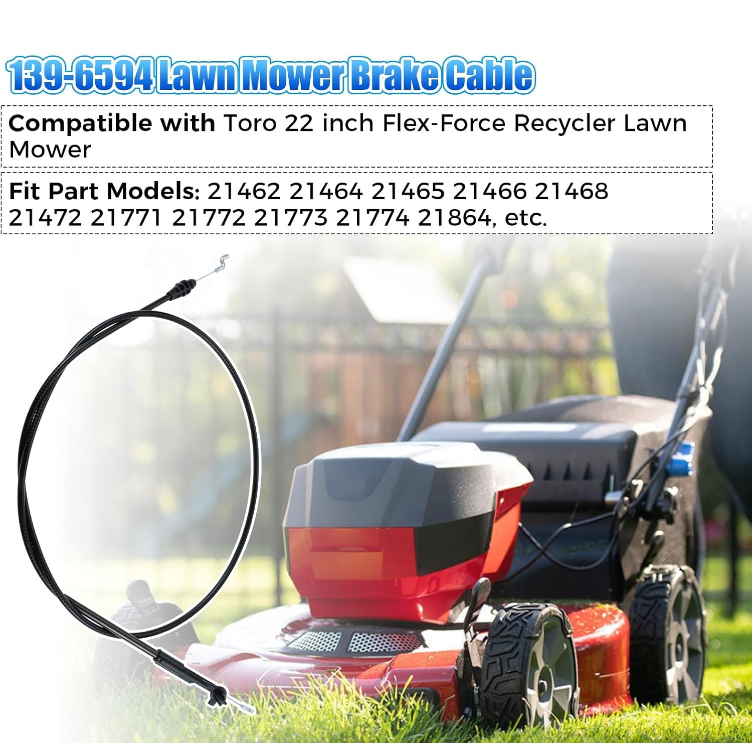 139-6594 PP B&S Brake Cable fo - Gardening Tools B&Q ulasan dan harga