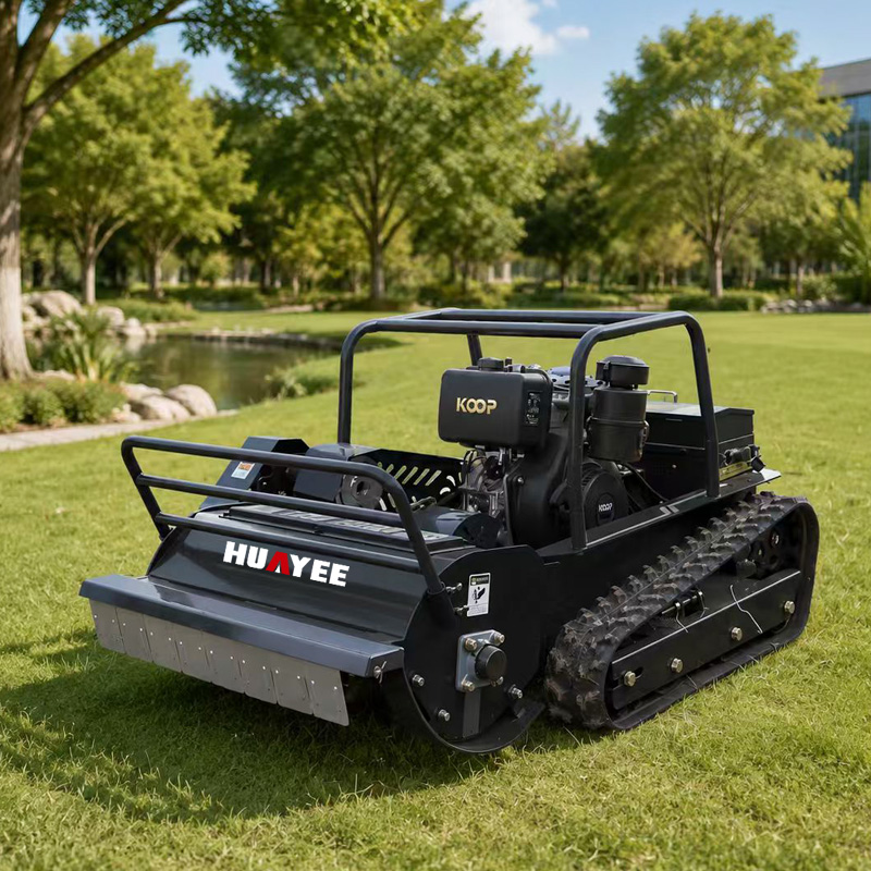 Remote Control Tracked Lawn Mo - Gardening Tools Lawn Mower ulasan dan harga