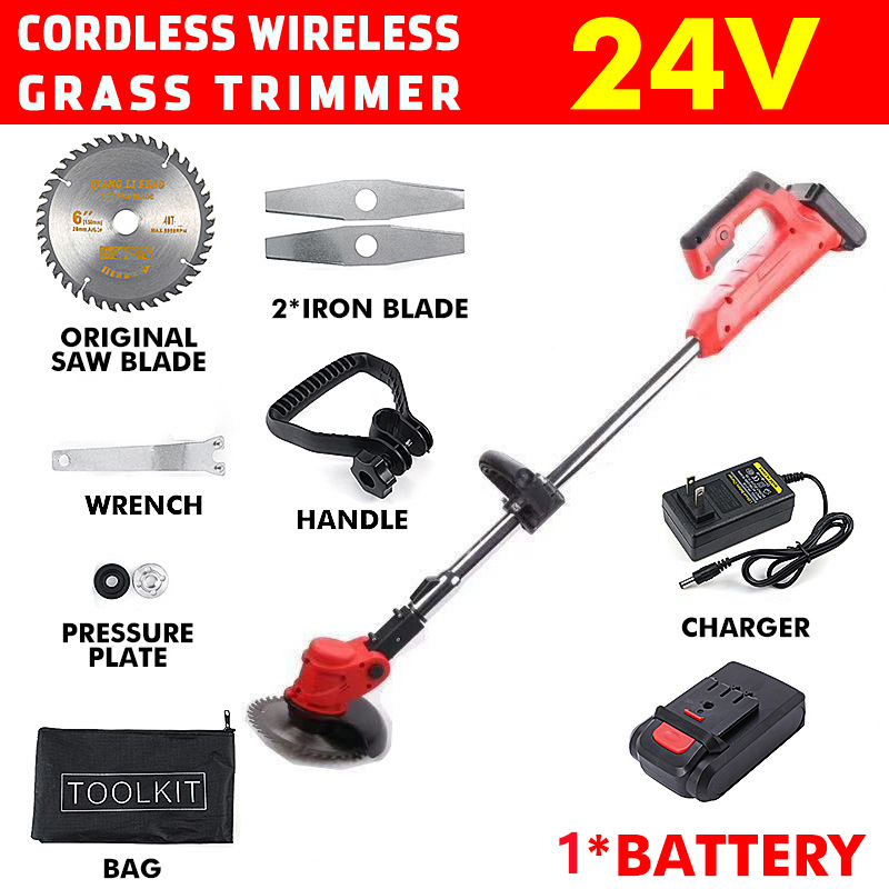 High Power Rechargeable Lithiu - Gardening Tools Lawn Mower ulasan dan harga