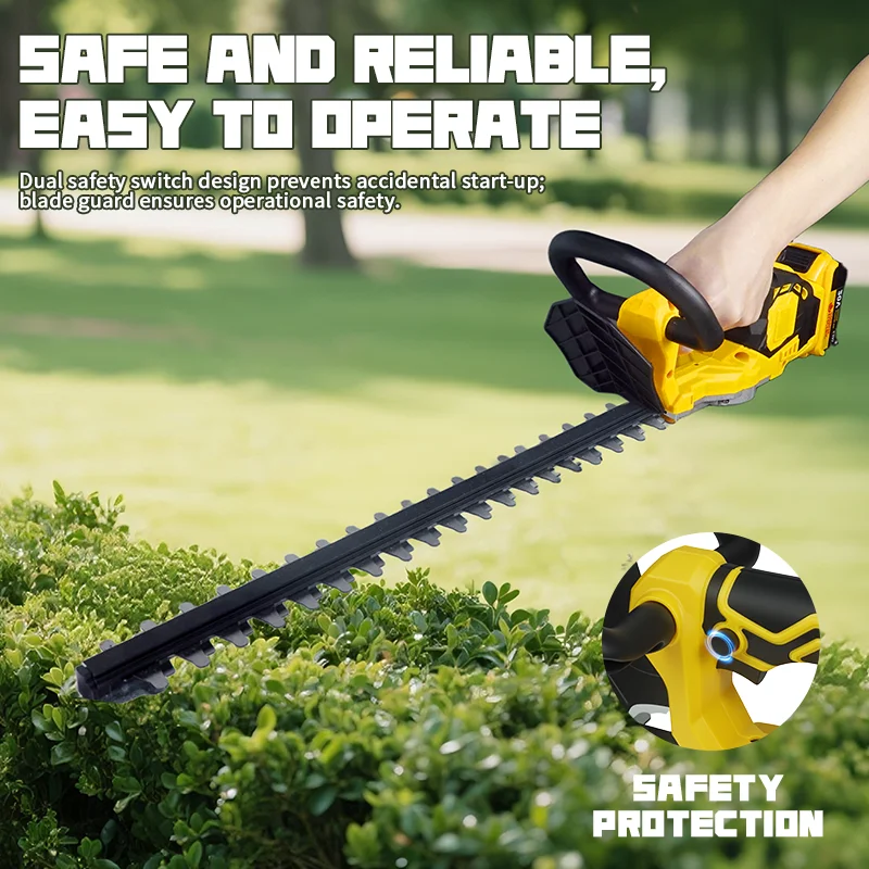 VIVSSO Cordless Electric Hedge - Gardening Tools Lawn Mower ulasan dan harga