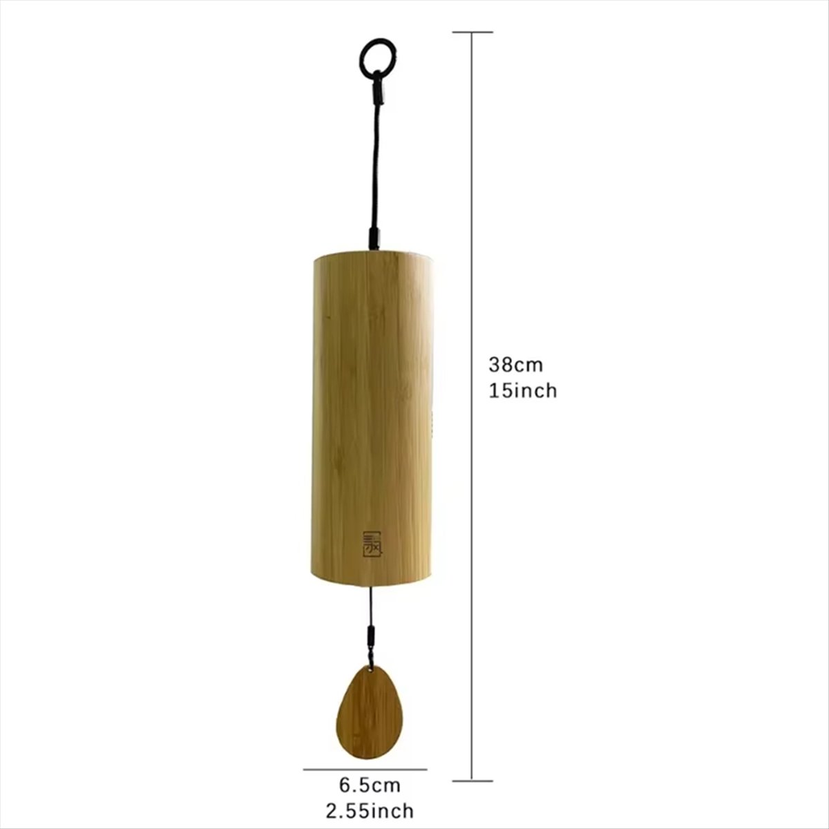ABJX Bamboo Wind Chimes Windch - Gardening Tools B&Q ulasan dan harga