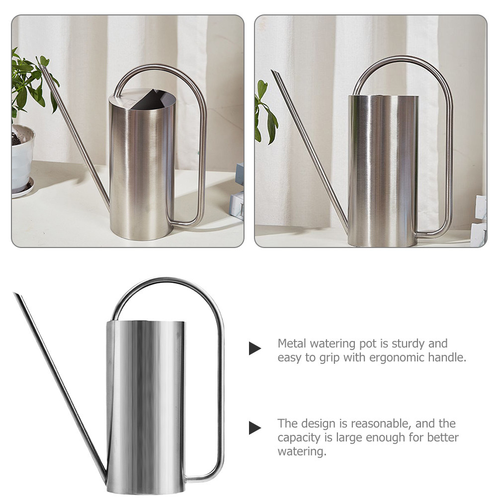 Premium Stainless Steel Wateri - Watering Can Long Spout ulasan dan harga