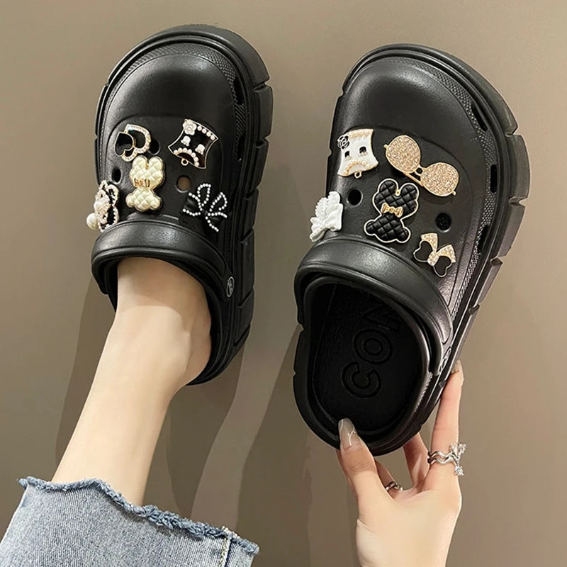 6cm DIY Platform Slippers Summ - Gardening Tools Women ulasan dan harga