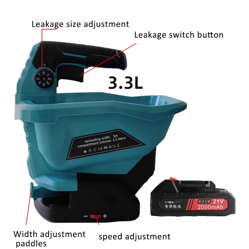 3.3L Automatic Fertilizer Spre - Gardening Tools Vegetables ulasan dan harga