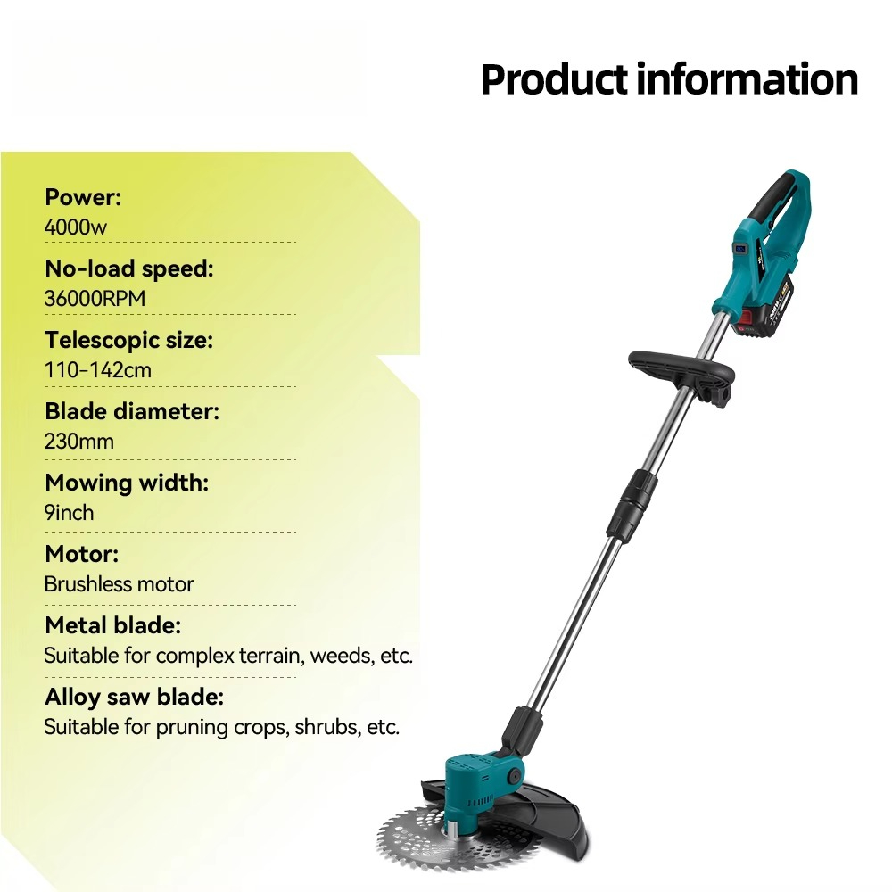 4000W Electric Lawn Mower for  - Gardening Tools Lawn Mower ulasan dan harga