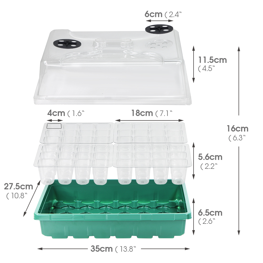 Warm Seedlings Box Heating Mat - Gardening Tools Kit ulasan dan harga