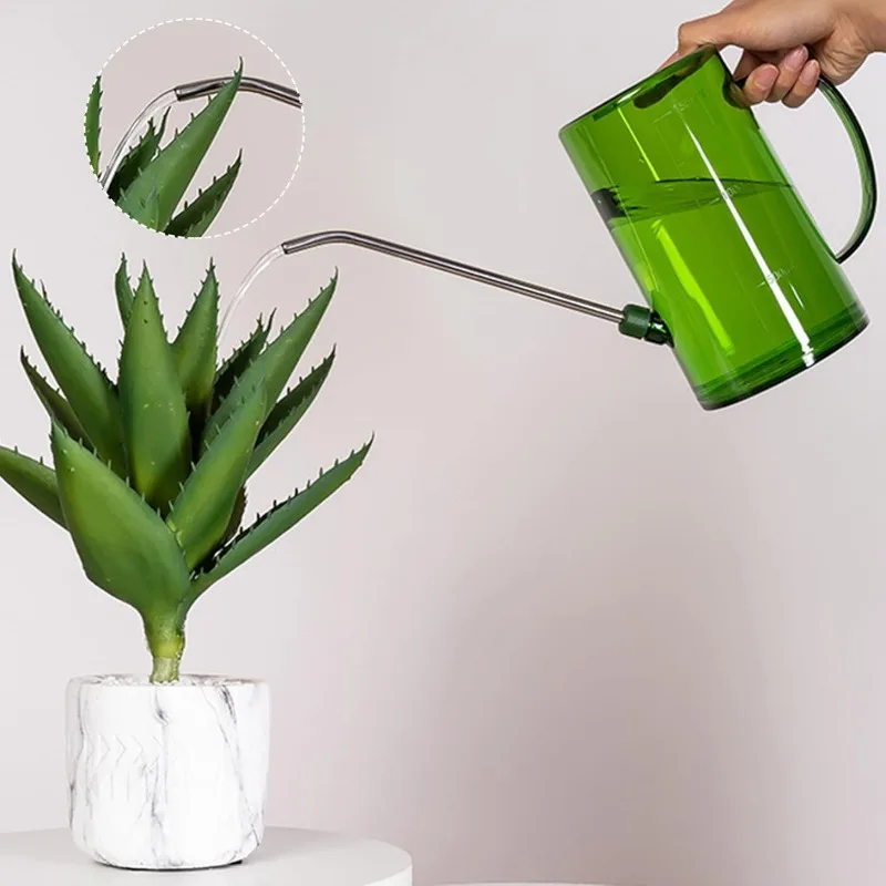 1L Long Spout Watering Can wit - Watering Can Long Spout ulasan dan harga