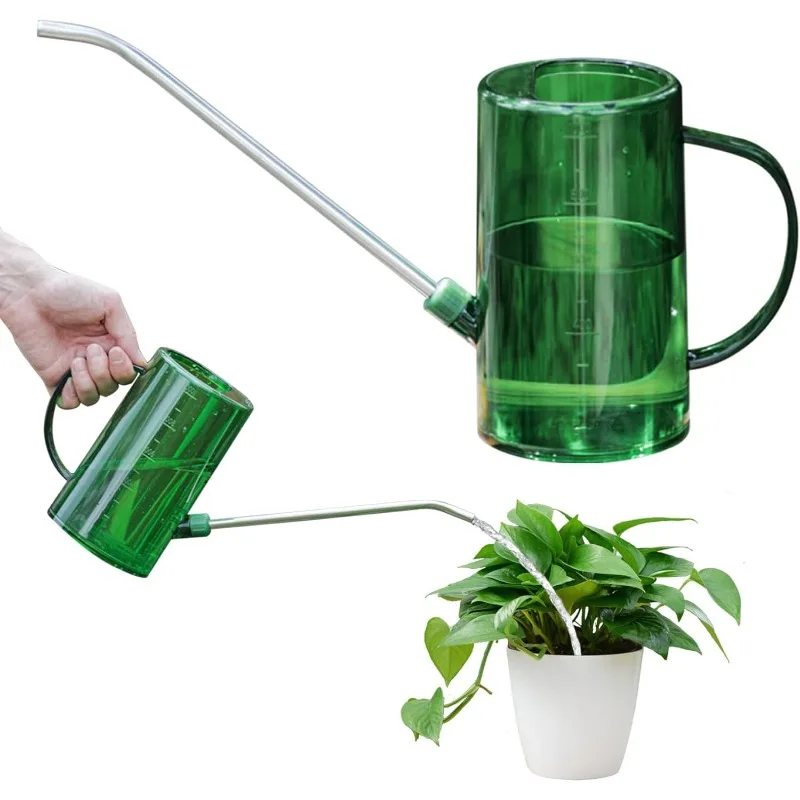 1L Long Spout Watering Can wit - Watering Can Long Spout ulasan dan harga