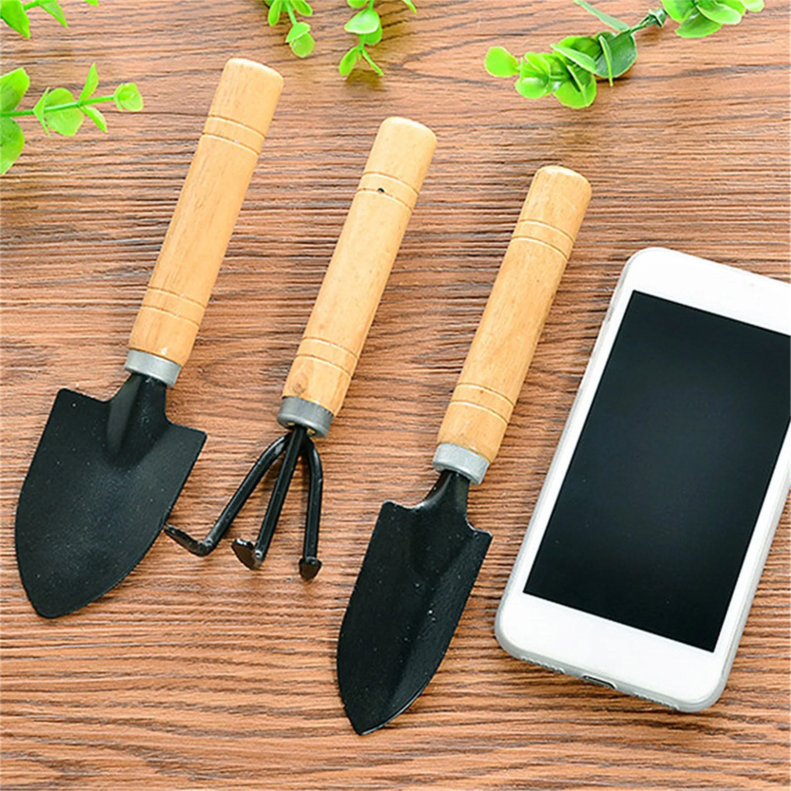 3-Piece Mini Garden Tools Set, - Gardening Tools Gift Ideas ulasan dan harga