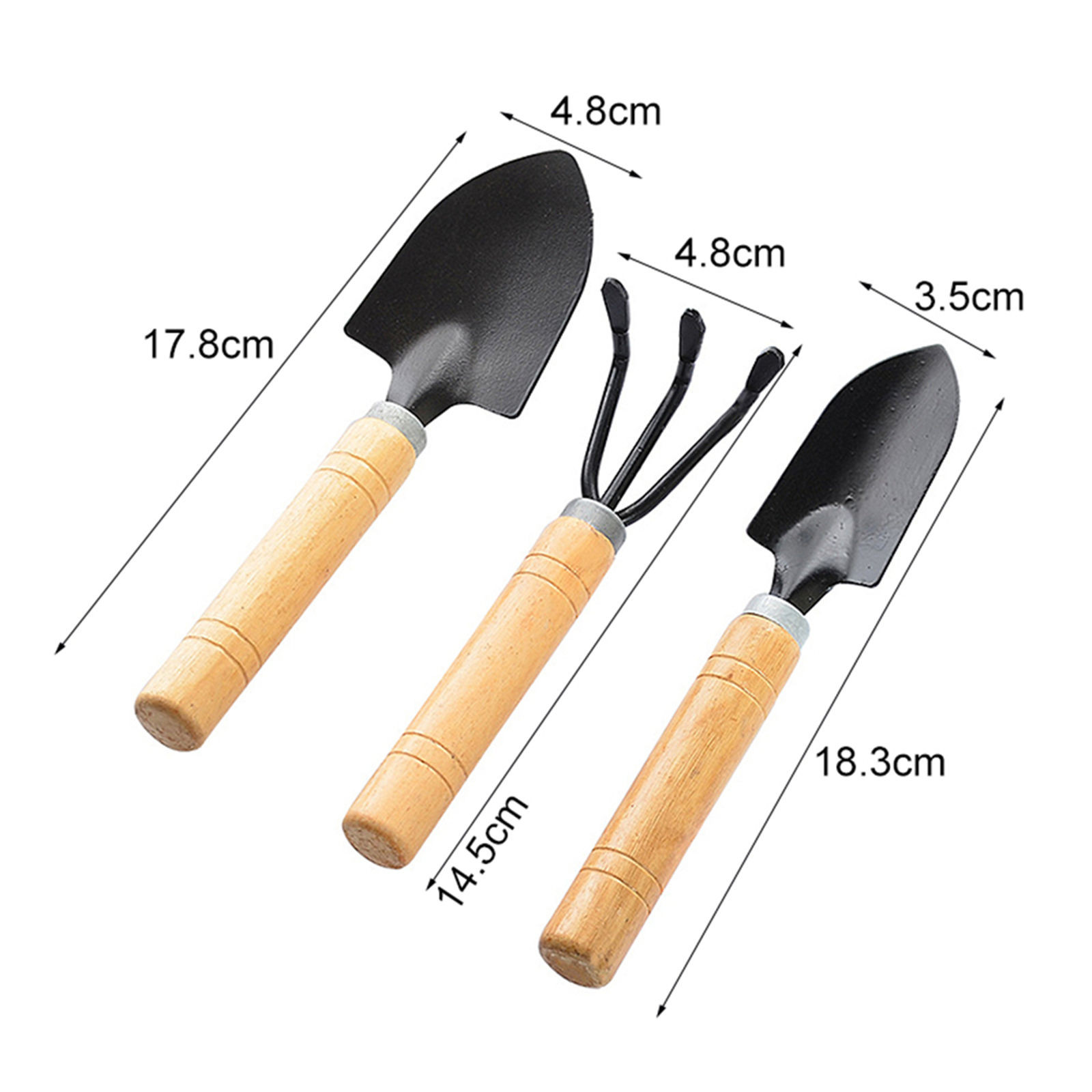 3-Piece Mini Garden Tools Set, - Gardening Tools Gift Ideas ulasan dan harga