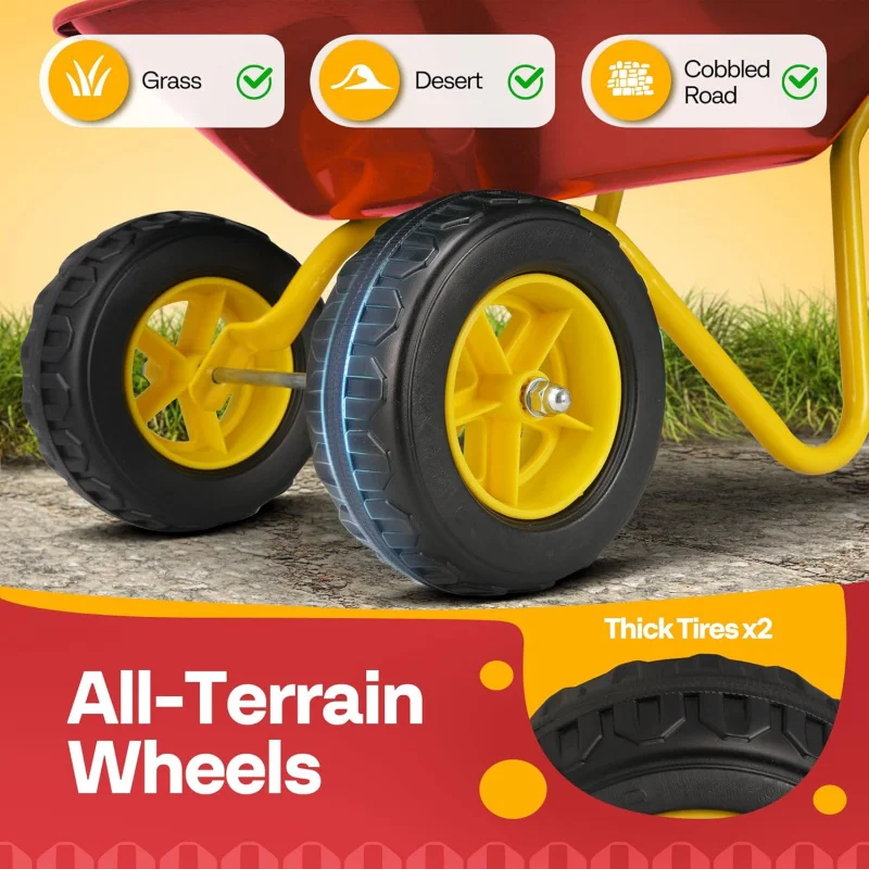 Kids Wheelbarrow Children Gard - Gardening Tools For Toddlers ulasan dan harga