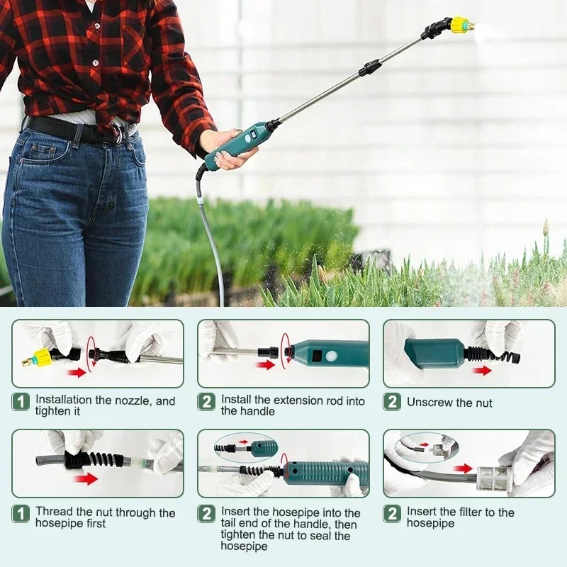 2400mAh High Pressure Electric - Gardening Tools Lowes ulasan dan harga